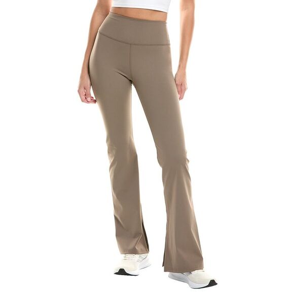 Spiritual Gangster Pants - Spiritual Gangster Womens  Olympia Slit Pant, Brown